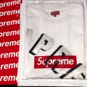 Supreme Gradient Arc Top White